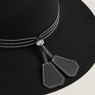 【美しいシルエット】HERMES ハット Betty Ex-Libris betty-ex-libris-hat--242033N